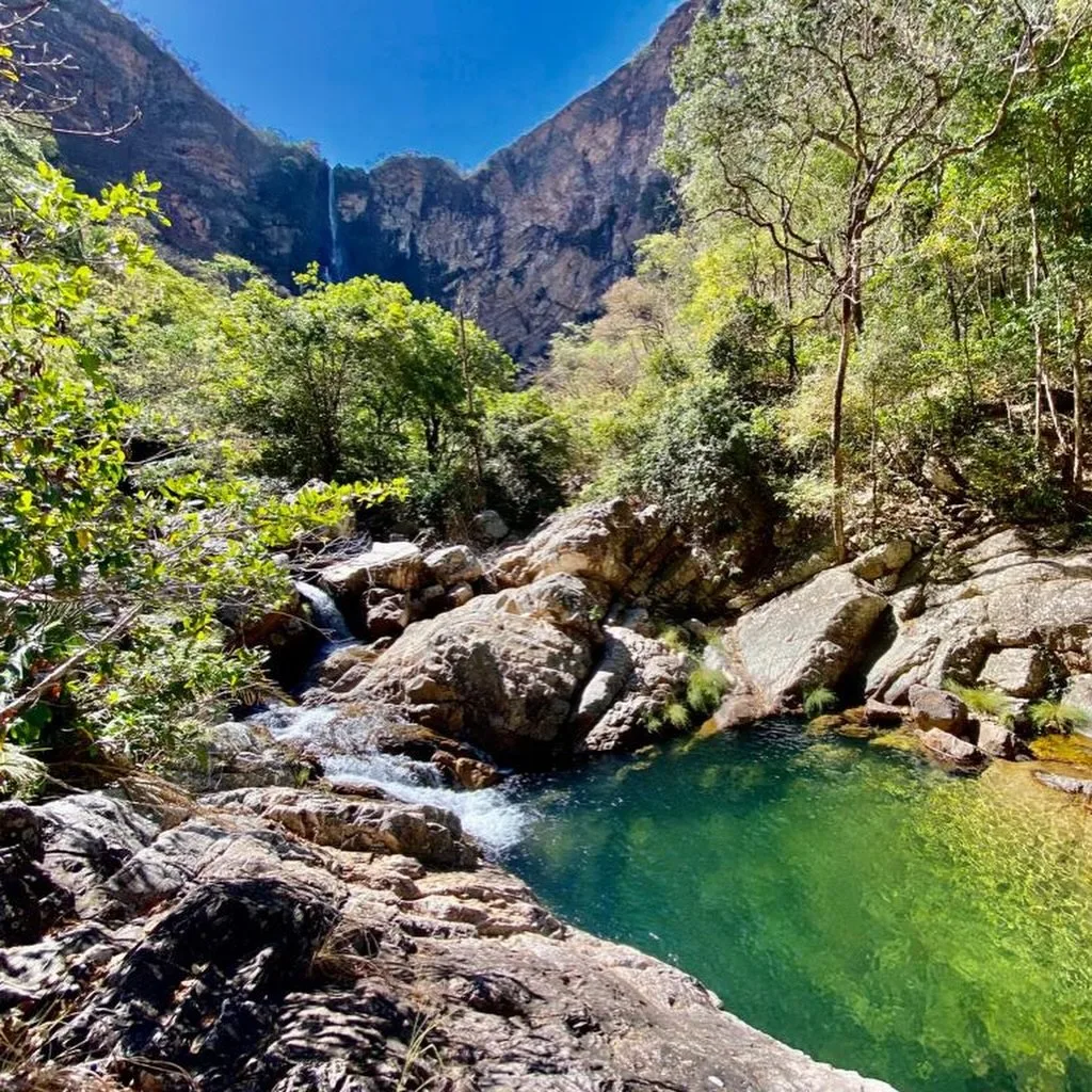 Cachoeira do Label, Chapada dos Veadeiros