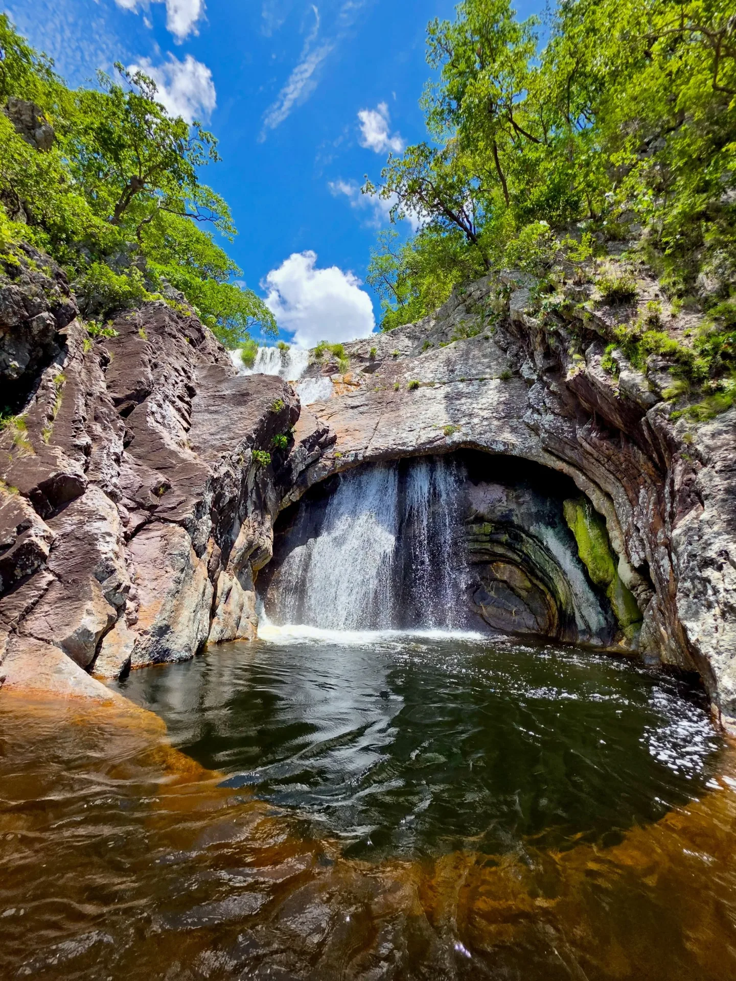 Cachoeira do Caracol, Chapada dos Veadeiros