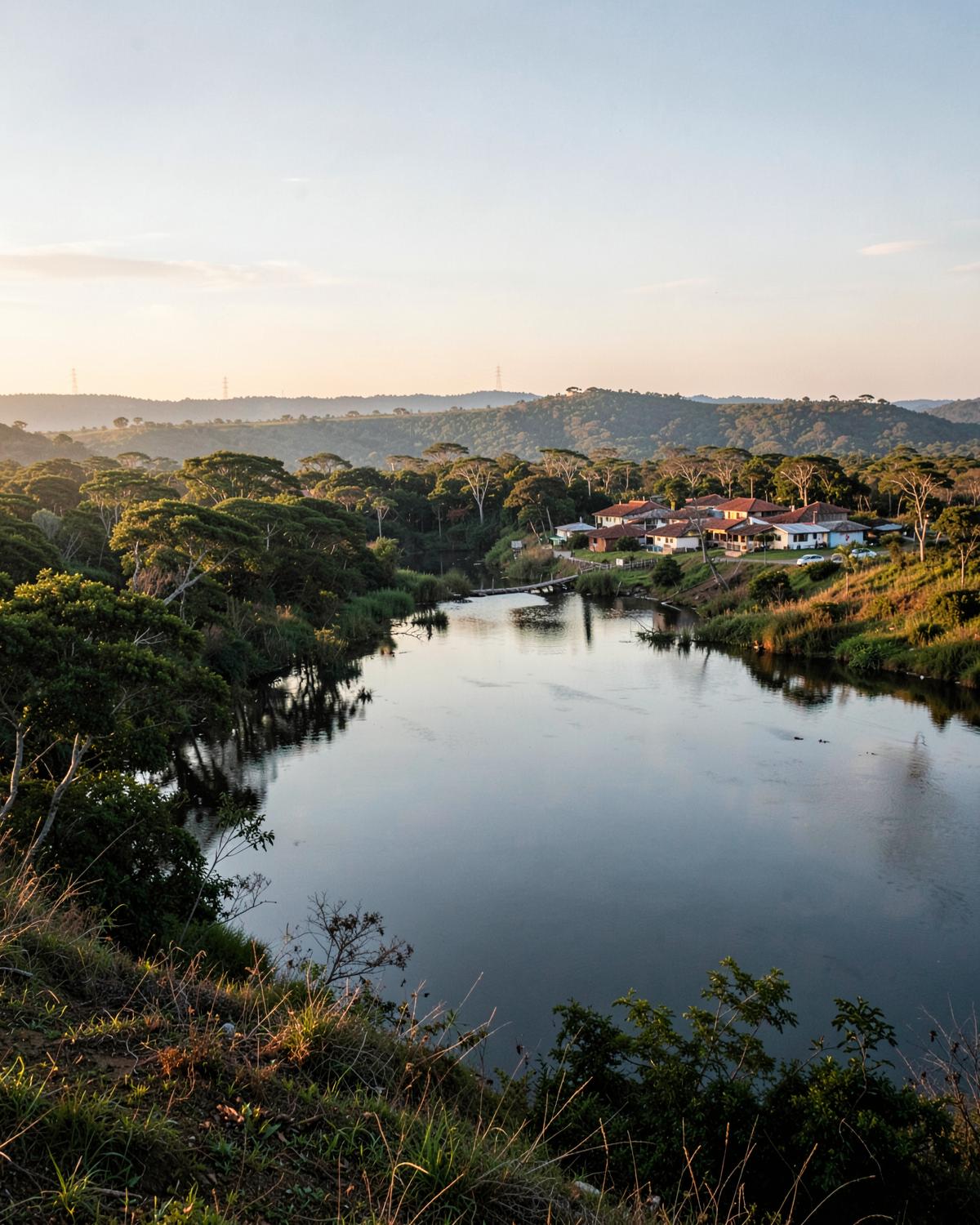 Paisagem demonstrativa de Colinas do Sul